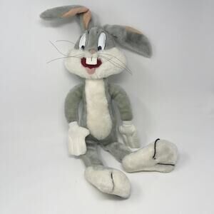 Vintage Bugs Bunny Plush 1995 Warner Brothers‎ and Ace Novelty 25" Looney Tunes